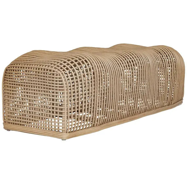 Panca Tino, rattan naturale