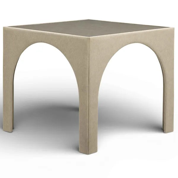 Tavolo da gioco Mahjong Tomlin Square, beige