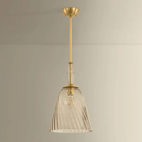 Sospensione Bleecker, ottone anticato