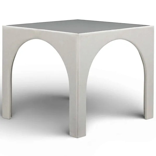 Tavolo da gioco Mahjong Tomlin Square, crema